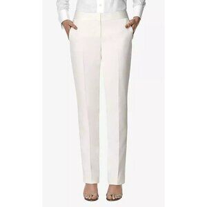 After Six Tuxedo Pants White Trousers SZ 6 New